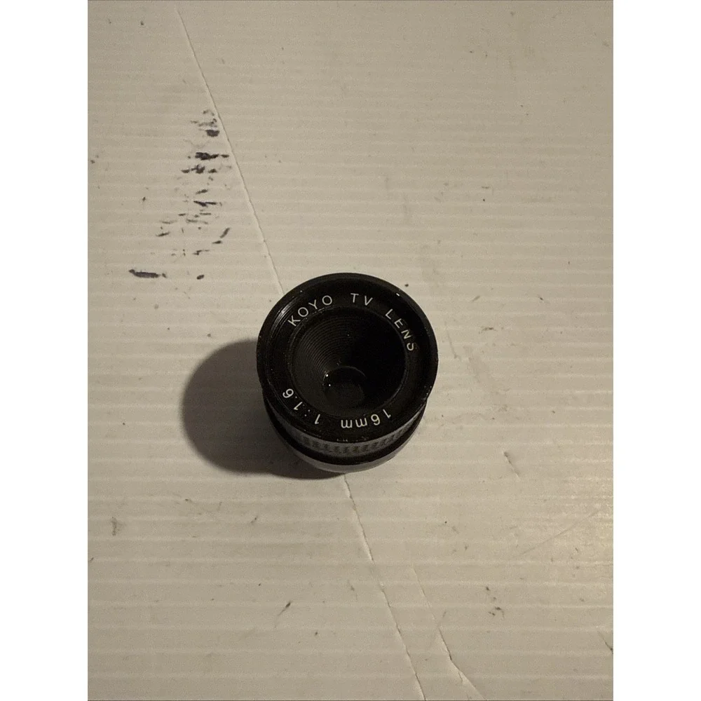 Koyo TV Lens 16 mm 1:1.6 Good Condition‎